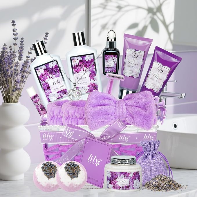 Mothers Day Gifts for Mom, Gifts for Women, Spa Gift Basket for Women, 17-Piece - Image 6
