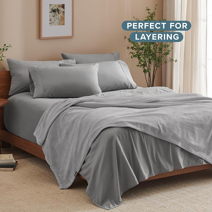 Bare Home Fleece Blanket - Image 8