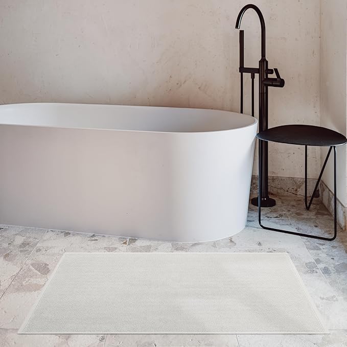 Cotton Paradise 100% Cotton Non Slip Bath Mats - Image 2