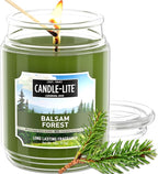 Candle-lite Fall Scented Candles, Balsam Forest Fragrance, 18 oz Jar, Proudly by Candle-liteCompany