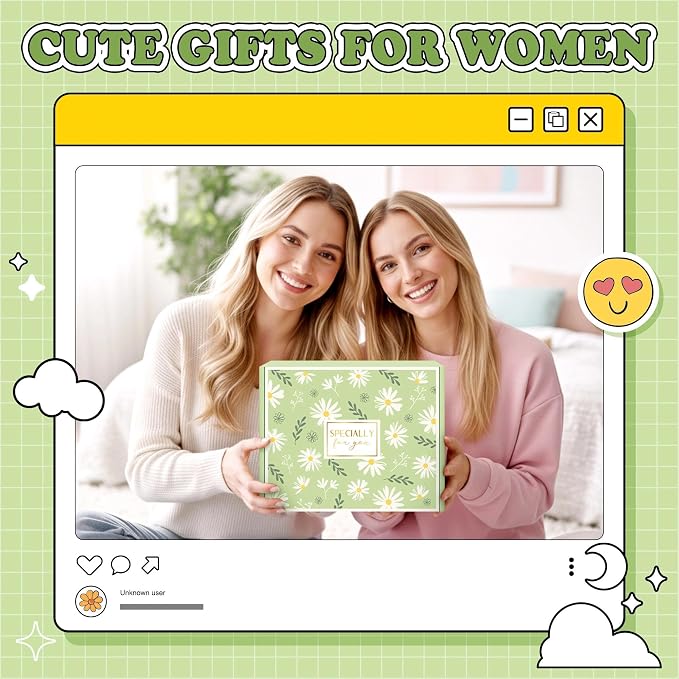 Gift Baskets for Women Unique Birthday Gifts for Women self care cheer up gifts - Image 7
