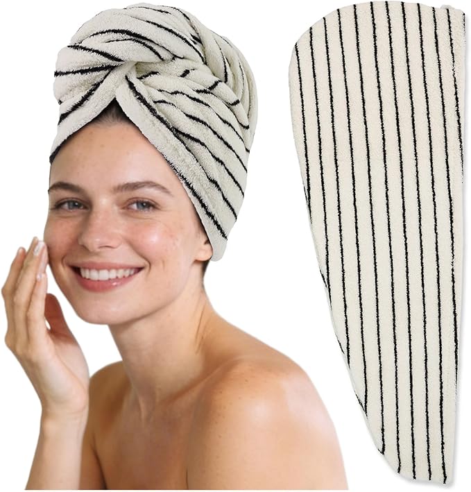 Jacquotha Cotton Hair Towel Wrap - Image 7