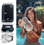 Alaskey® Giant Ice Block Mold 12 lbs | Create Perfect Reusable Ice Bricks | - Image 3