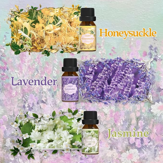 SALUBRITO Floral Fragrance Oils Set, Essential Oils - Image 4