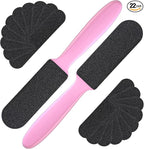 Mudder 2 Pieces Stainless Steel Pedicure Foot File Callus Remover Foot Scrubber by Mudder