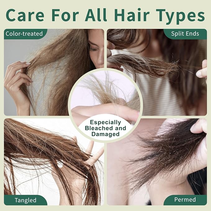 Keratin Hair Mask, Anti-Frizz, Intensive Hydrating & Repairing Deep Conditioner - Image 3