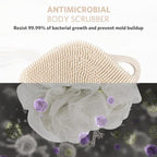 Sndyi Silicone Body Scrubber, Gentle Exfoliating Body Scrubber - Image 3