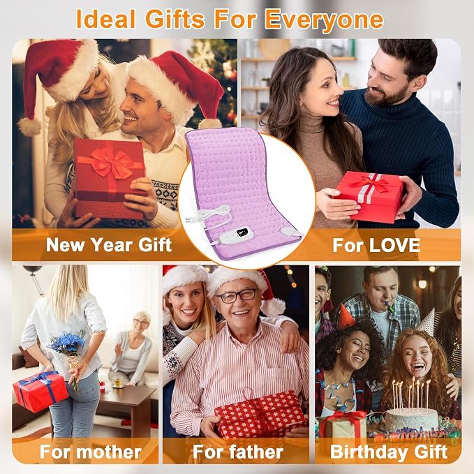 Deepsoon Heating Pad, Electric Heating Pads - Image 7