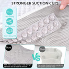 Full Body Bath Pillow for Bathtub, Thick Soft Tub Cushion - Image 5