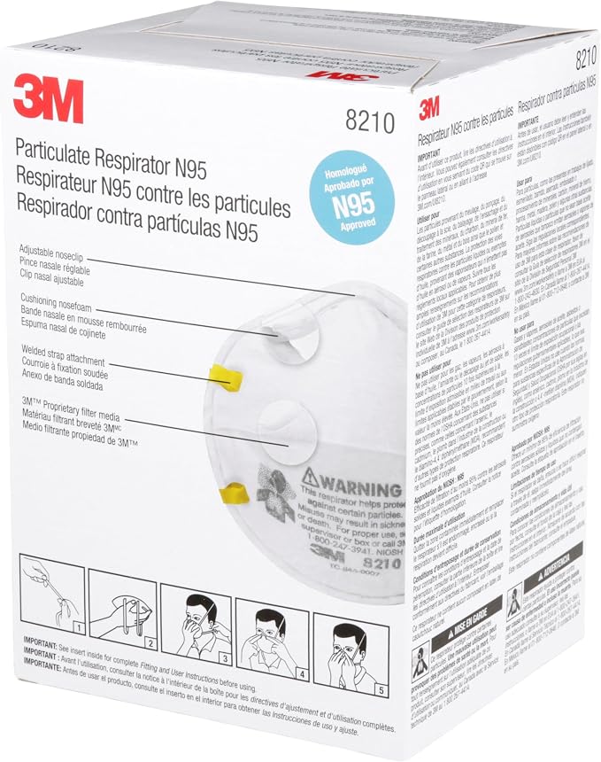3M 8210 Particulate Respirator - Image 12