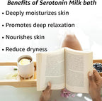 Creamy Coconut Lavender Milk Bath Soak Powder Moisturize Skin Calm Vanilla - Image 2
