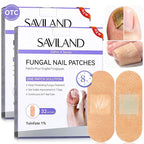 SAVILAND Extra Strength Fungal Nail Patches: 64 Pcs Overnight Repair 1% by SAVILAND