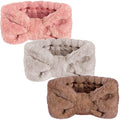 3 Pieces Wash Face Headband Makeup Spa Headband Towel Terry Hair Bands by Hicarer