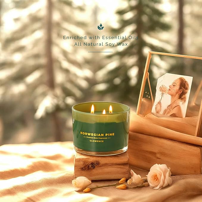 Luxury Pine Scented Candle - Image 2
