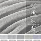 Madison Park 800GSM Bathroom Towel Set of 8 100% Cotton Bath Towel Set - Image 3