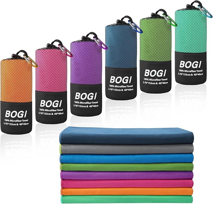 BOGI Microfiber Quick Dry Sports Towel by BOGI