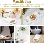 Guest Towel Holder Tray for Bathroom - Image 8