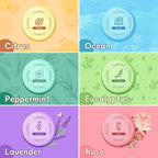 CalmNFiz 6 Pack Shower Steamers Aromatherapy, Birthday Gifts - Image 2