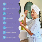 Turbie Twist 2-Pack Microfiber Hair Towel - Image 2