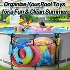 Large Pool Float Toy Storage Net - Image 6