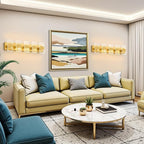 Modern LED Bathroom Light Fixtures Dimmable 5-Light Gold Vanity Light, 5CCT - Image 8