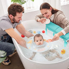 Baby Bath Kneeler and Elbow Rest Pad Set, Bath Kneeling Pad Thick Soft Quick - Image 4