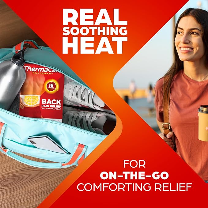 ThermaCare Advanced Back & Hip HeatWraps, Long-Lasting, Disposable Heat Therapy - Image 6