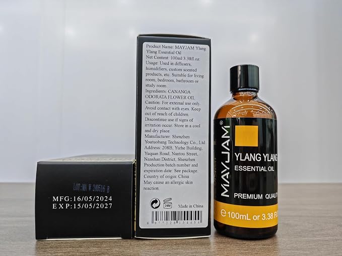 Ylang Ylang Essential Oil, MAYJAM 3.38FL.OZ Premium Quality Essential Oils - Image 9