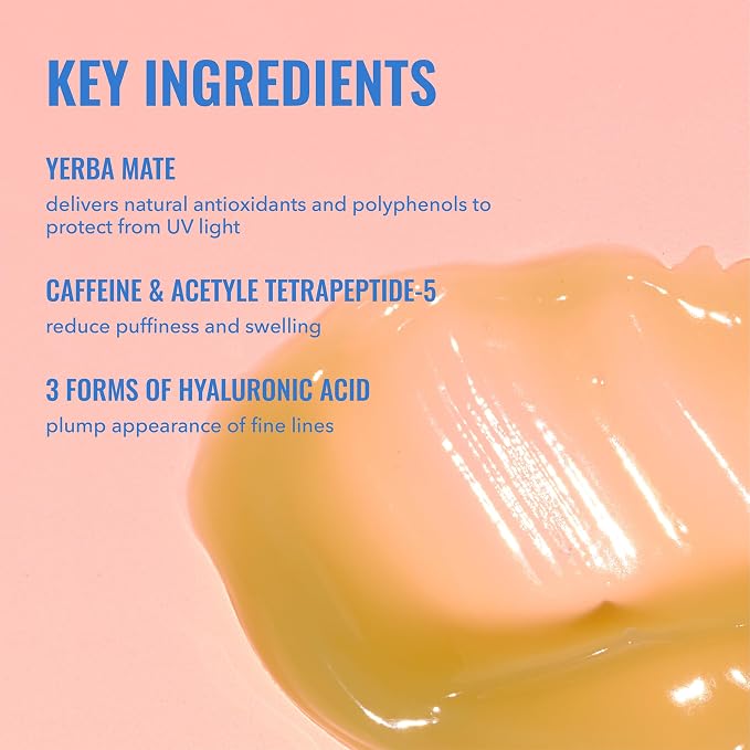 Good Molecules Yerba Mate Wake Up Eye Gel Pack 3 – 15 ml Each | Hydrating Under - Image 3