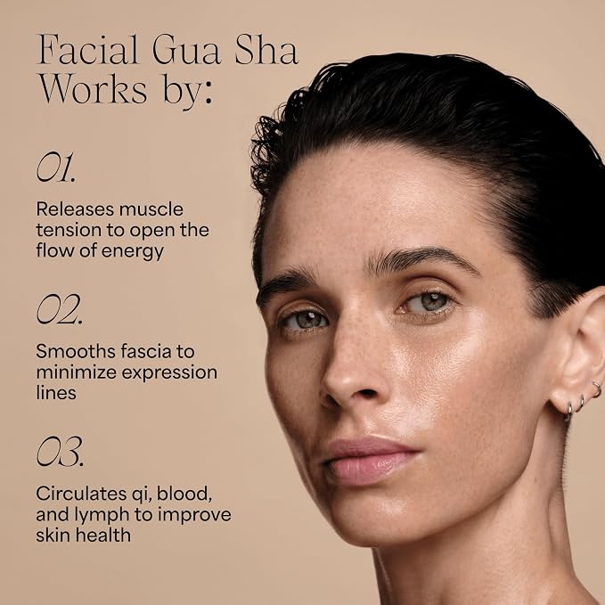WILDLING Empress Stone Gua Sha Facial Stone I Facial Massage Stone to Lift - Image 7