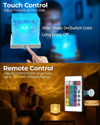 Rechargeable Shower Light No Wiring, 16 Color Ocean Wave Projector Light - Image 5
