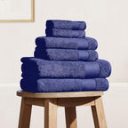 BIOWEAVES 100% Organic Cotton Bath Towel Set | 700 GSM Plush 6-Piece Premium by BIOWEAVES