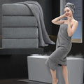Extra Large Bath Towel Set of 4, Oversized Bath Sheet Super Soft Highly by MAGGEA