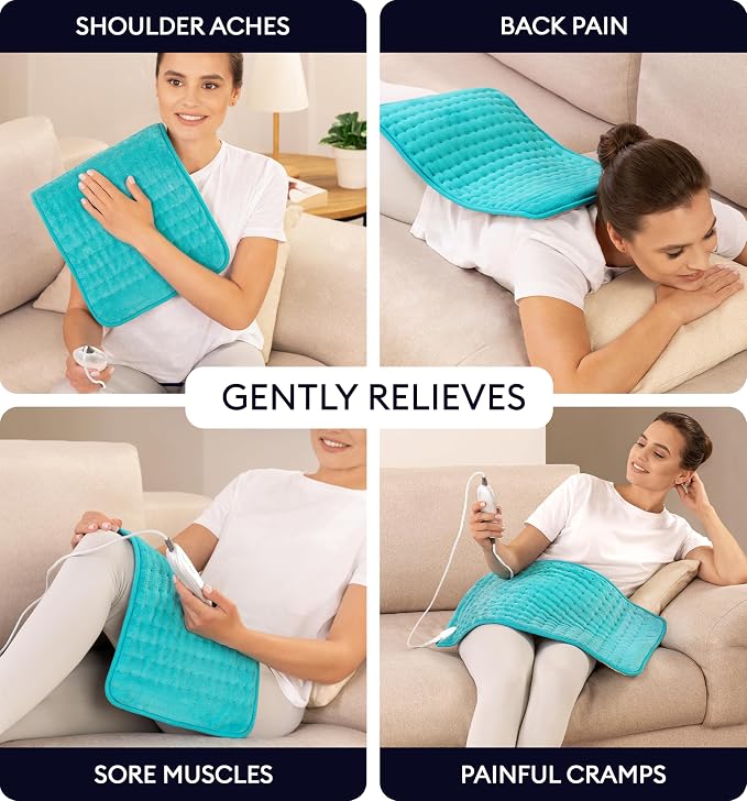 GENIANI Mothers Day Gifts for Mom – Electric Heating Pad for Back, Neck & - Image 2