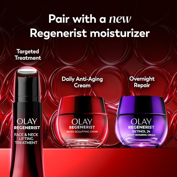 Olay Regenerist Neck and Face Roller, Neck Cream - Image 10