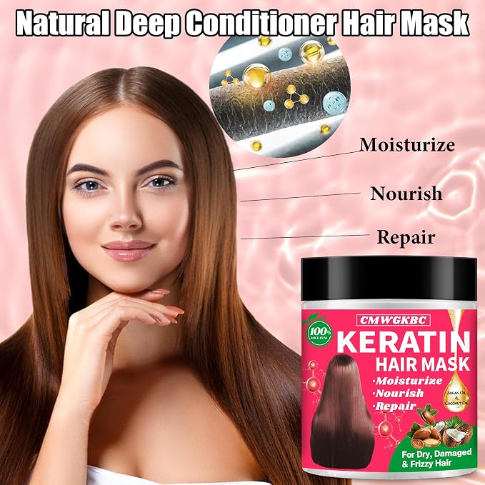 Collagen Hair Mask & Keratin Hair Mask - Image 7