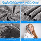 SmoothNovelty 16 Pack Microfiber Bath Towels Bulk 27'' x 60'' Oversized Size - Image 3