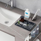 Real Natural Marble Tray for Bathroom, Kitchen and Desktop, Rectangle Genuine - Image 4