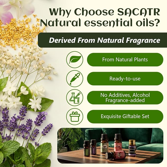 SACATR Essential Oils Set - Image 3