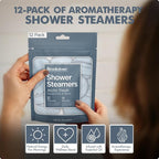 Brookstone Shower Steamers Aromatherapy 12 Tablets - Image 8