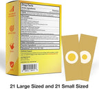 Samsali Wart Corn Remover Pads for Feet: 42 Pack Salicylic Acid Extra Strength - Image 7