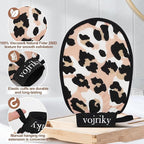 (Leopard Print 1PCS Durable Body Scrub, Dead Skin Remover & Body Scrubber - Image 4