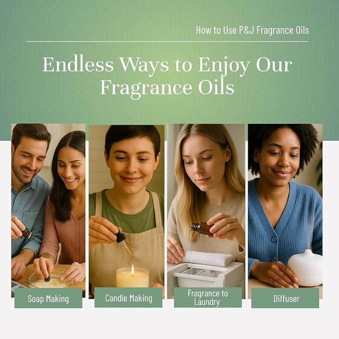 P&J Trading Fragrance Oils for Diffusers for Home Spring Set Fragrance Scents - Image 4