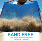Genovega 6 Packs Oversized Turkish Beach Bath Towel Set Bulk 74"x38" Extra - Image 2