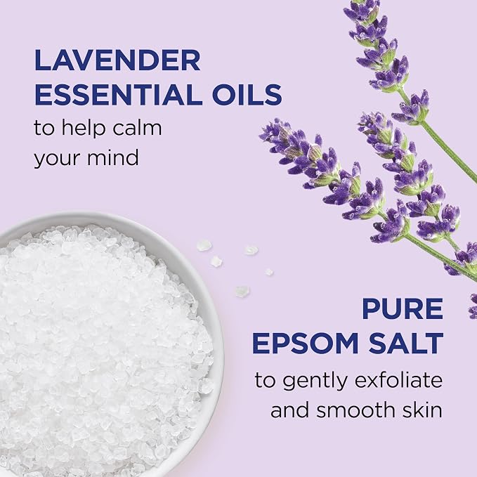 Dr Teal's Pure Epsom Salt Body Scrub, Soothe & Sleep - Image 2