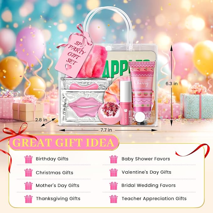 136Pcs Spa Party Supplies Set - Image 7