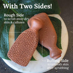 Pumice Stone for Feet Lasts 5+ Years Foot Exfoliator Scrubber Callus Remover - Image 3
