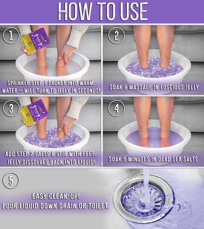 Crafts And The City SOO Jelly Pedicure Packs - Image 6