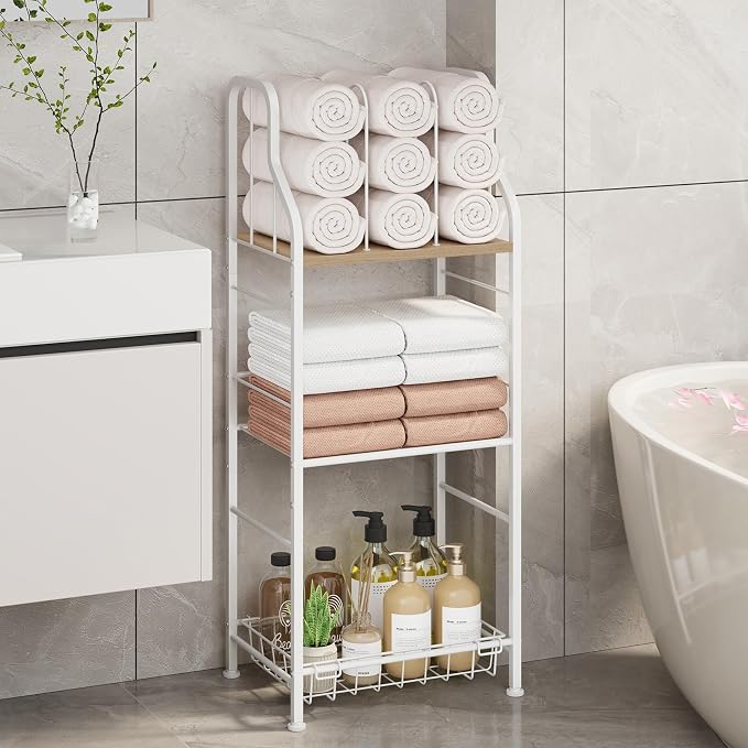 SWTYMIKI Free Standing Towel Rack by SwtyMiki-TidyHomeSweetLife