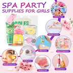 159Pcs Spa Birthday Party Decorations Kit-12 Spa Kits + Birthday - Image 4